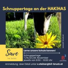 Schnuppertage an der HAK und HAS